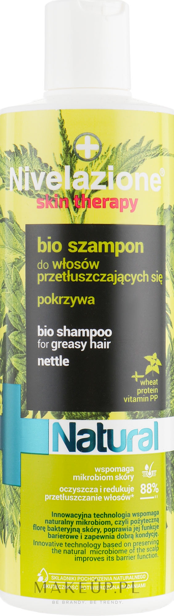 nivelazione skin therapy szampon do włosów przetłuszczających się bio skład