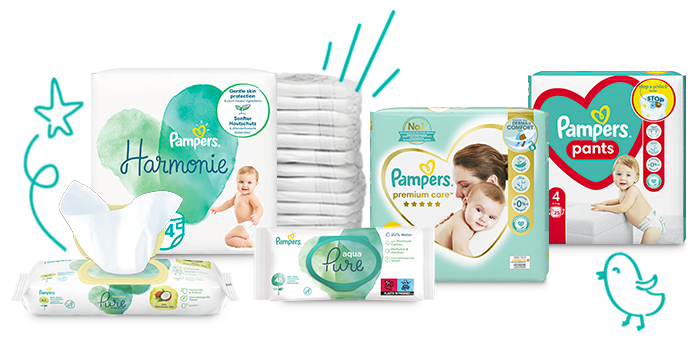 pampers rodzaje