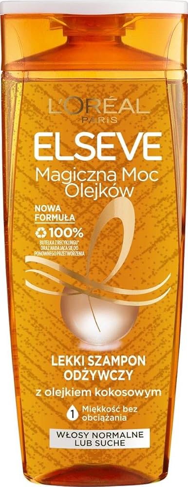 elseve magiczna moc olejków szampon do włosów normalnych