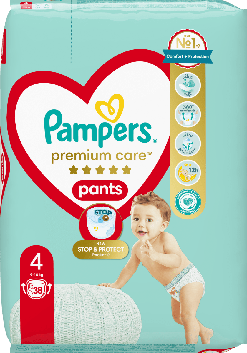 pampers premium care 4 pants ceny