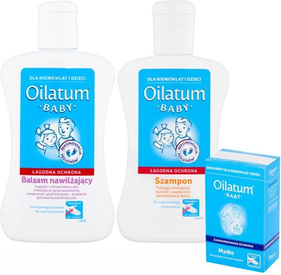 oilatum baby łagodna ochrona szampon od urodzenia 200ml