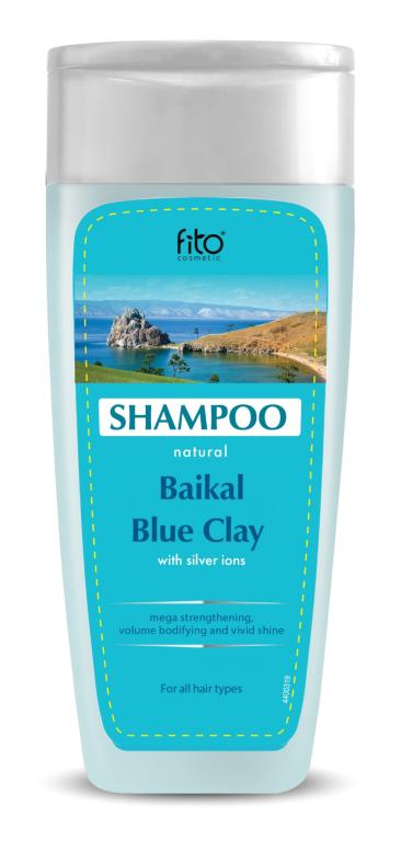 fitokosmetik szampon z niebieską glinką i jonami srebrna