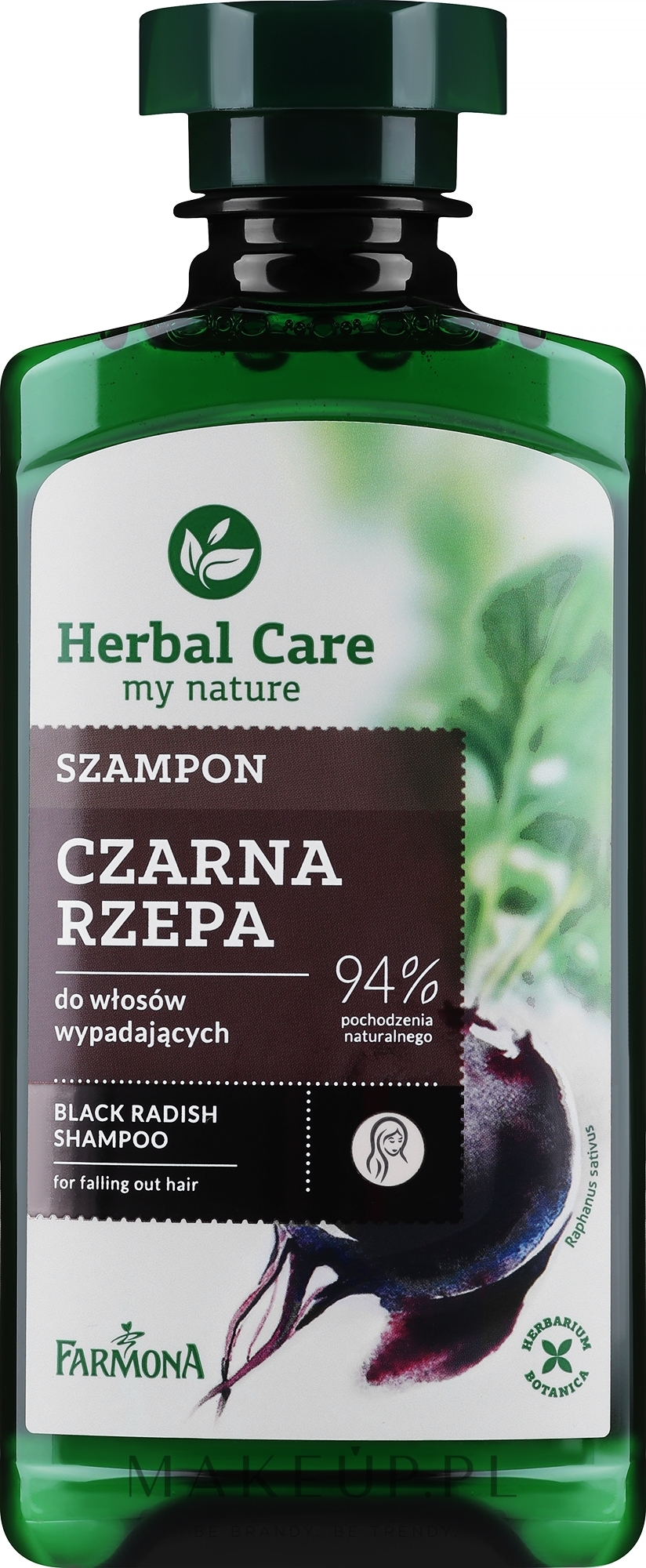 herbal care czarna rzepa szampon opinie