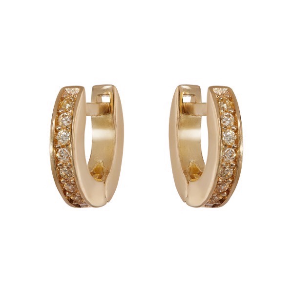 huggie earrings gold uk