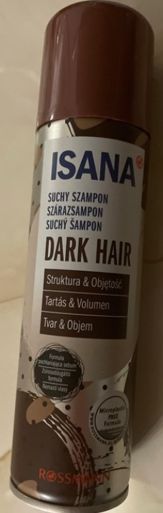 isana szampon suchy dark hair