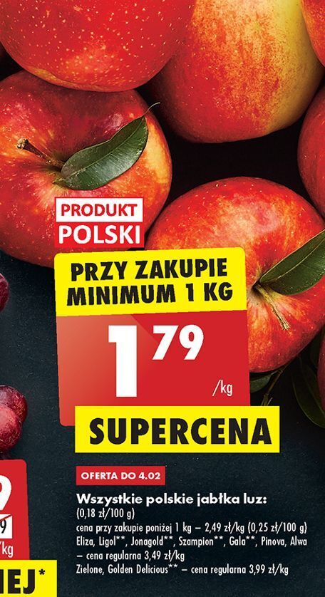 jabłko szampon biedronka cena