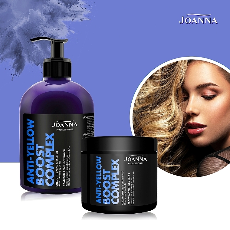 joanna professional szampon rewitalizujący kolor włosów blond