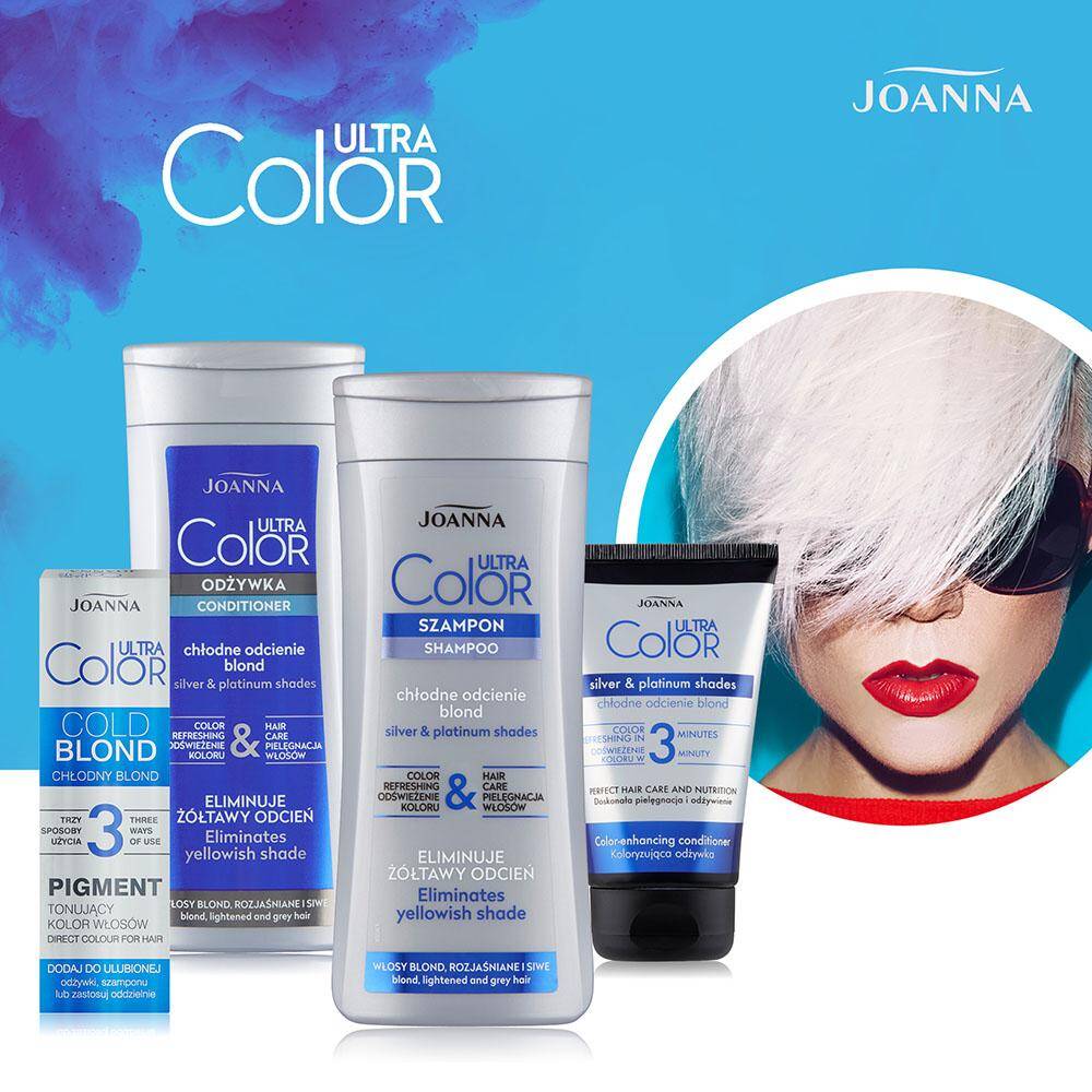 joanna ultra color system szampon platynowy