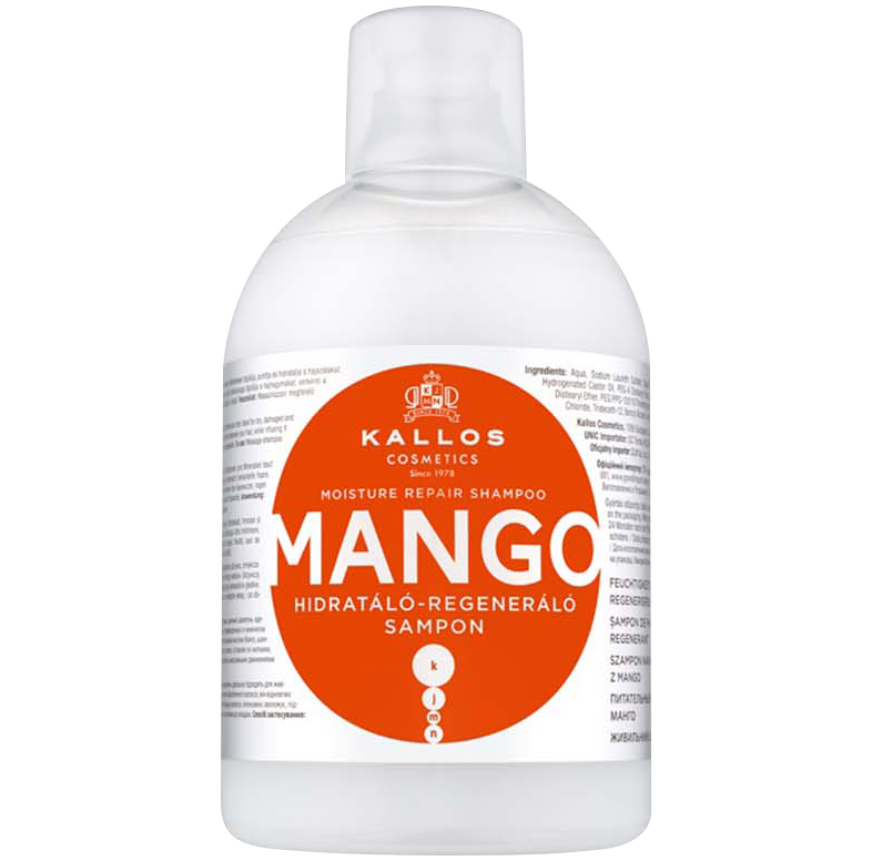 kallos mango regenerujący szampon do włosów