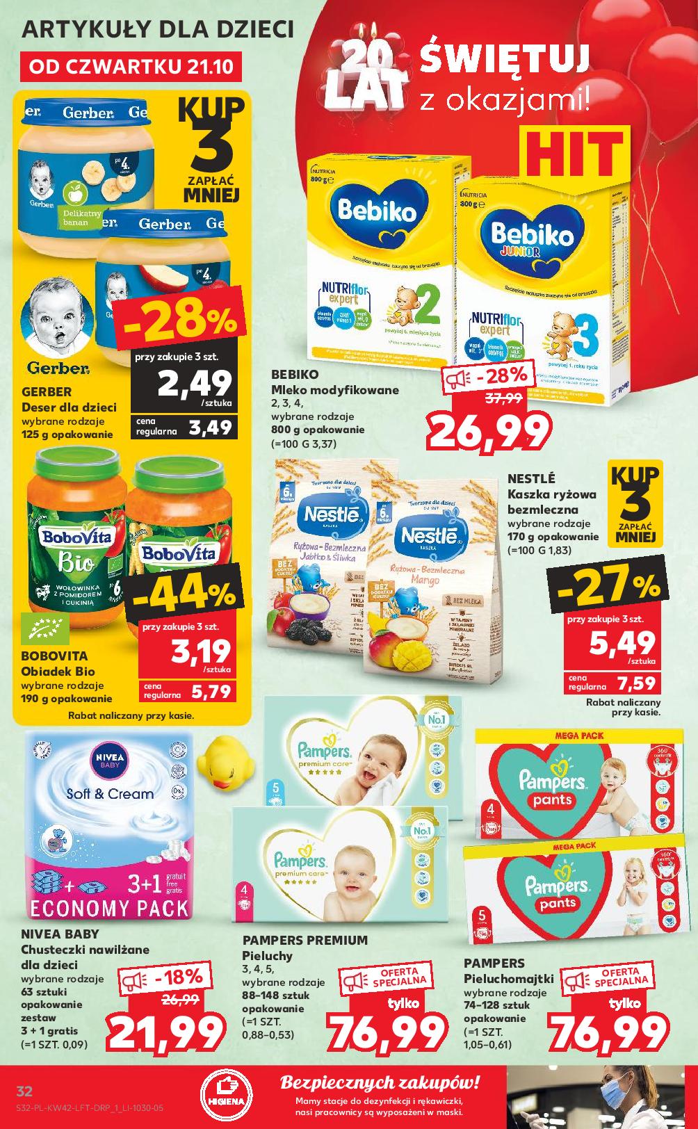 kaufland pieluchy aktualna promocja