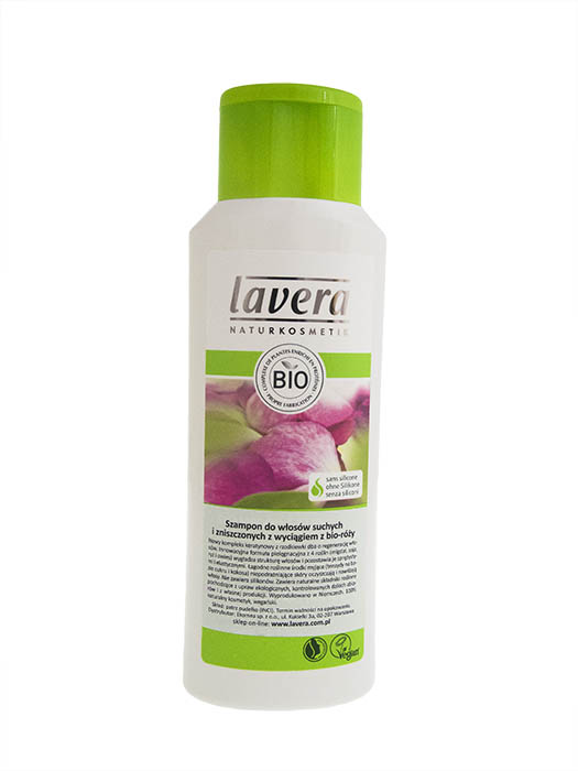 lavera szampon bio róża opinie