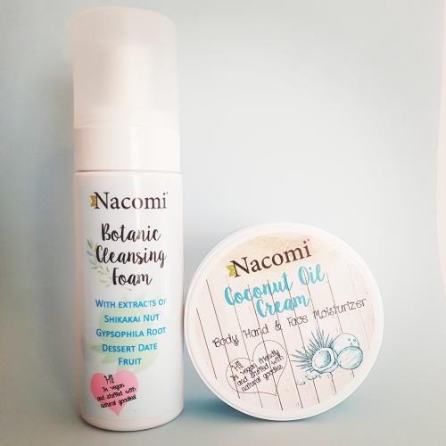 nacomi botanic cleansing foam pianka do mycia twarzy