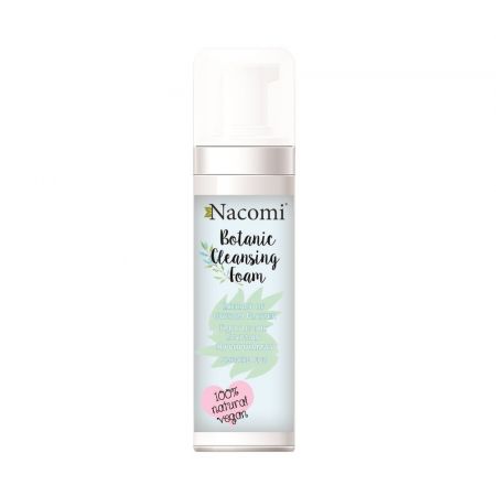 nacomi botanic cleansing foam pianka do mycia twarzy