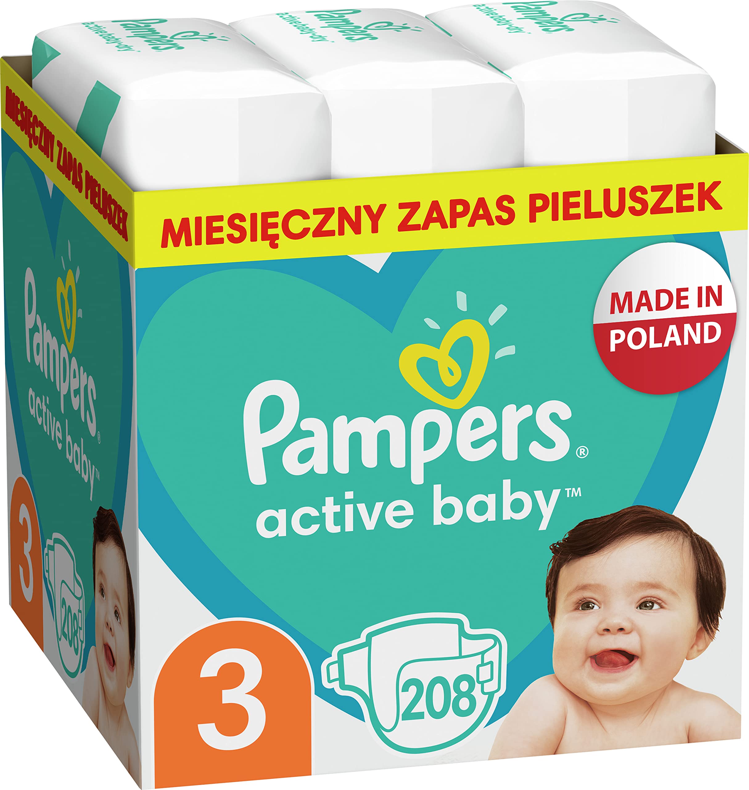 najnowsze ulepszenie pieluszek pampers