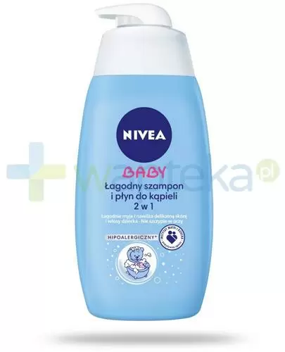 nivea baby szampon i płyn do kąpieli 2w1 skład