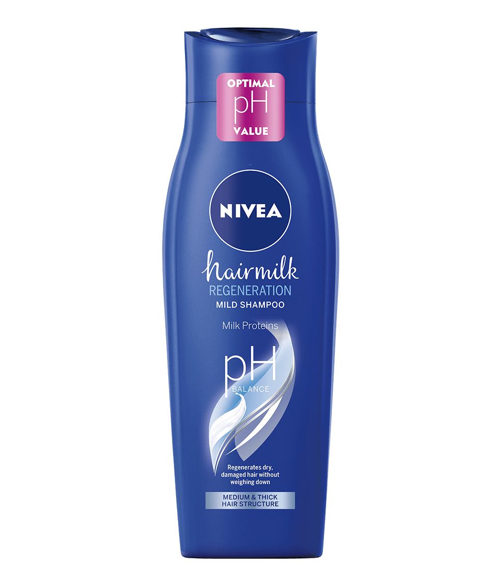 nivea hairmilk szampon regenerująca