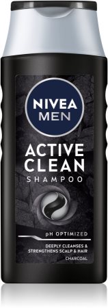 nivea men active clean szampon