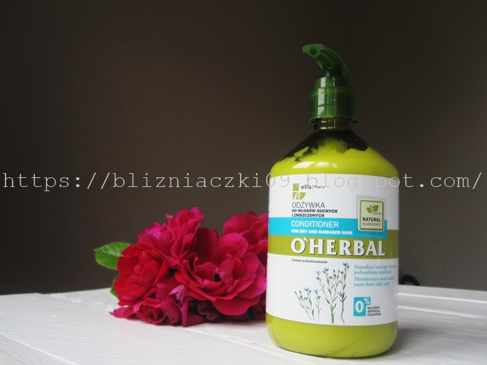 oherbal odżywka do włosów lniana blog