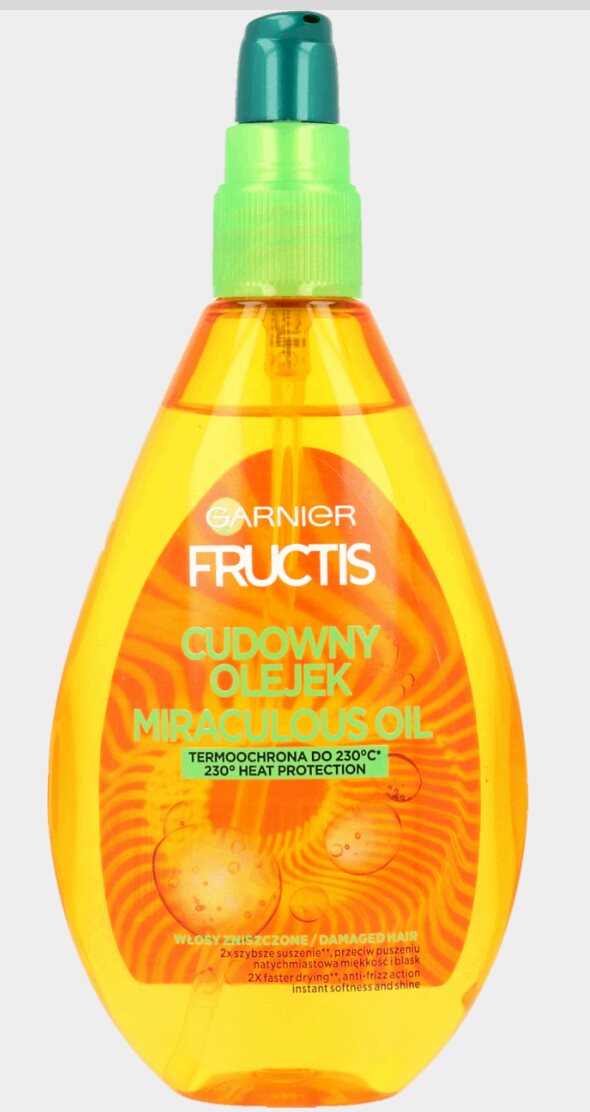 olejek do włosów fructis