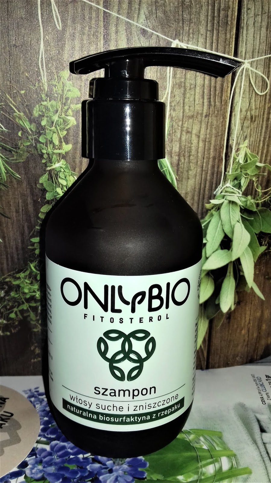 onlybio szampon włosy suche i zniszczone 250 ml