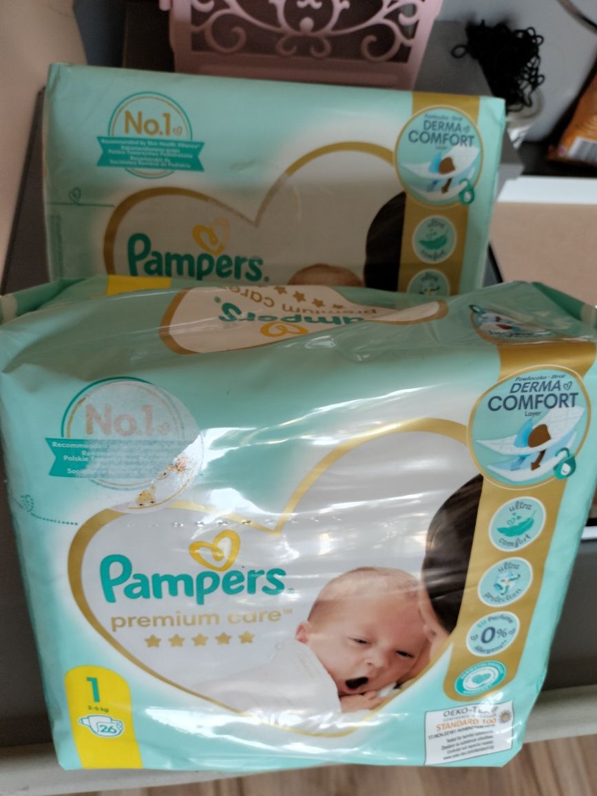 pampers 1 premium care olx