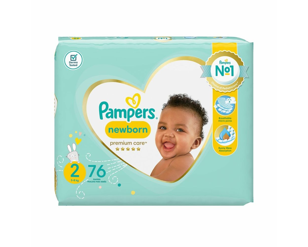 pampers 2 76