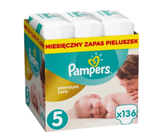 pampers 5 premium zapas na miesiąc