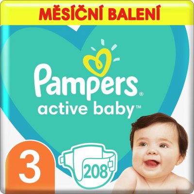 pampers active baby 3 208