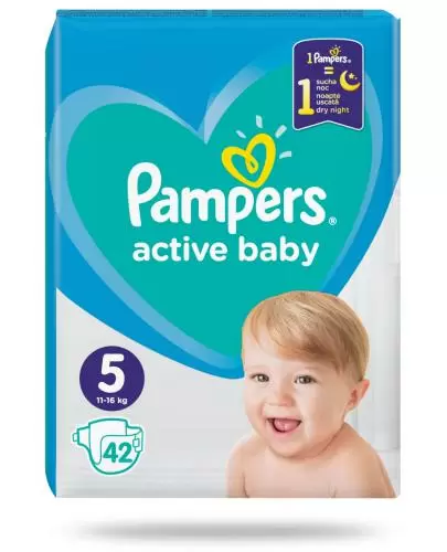 pampers active cena