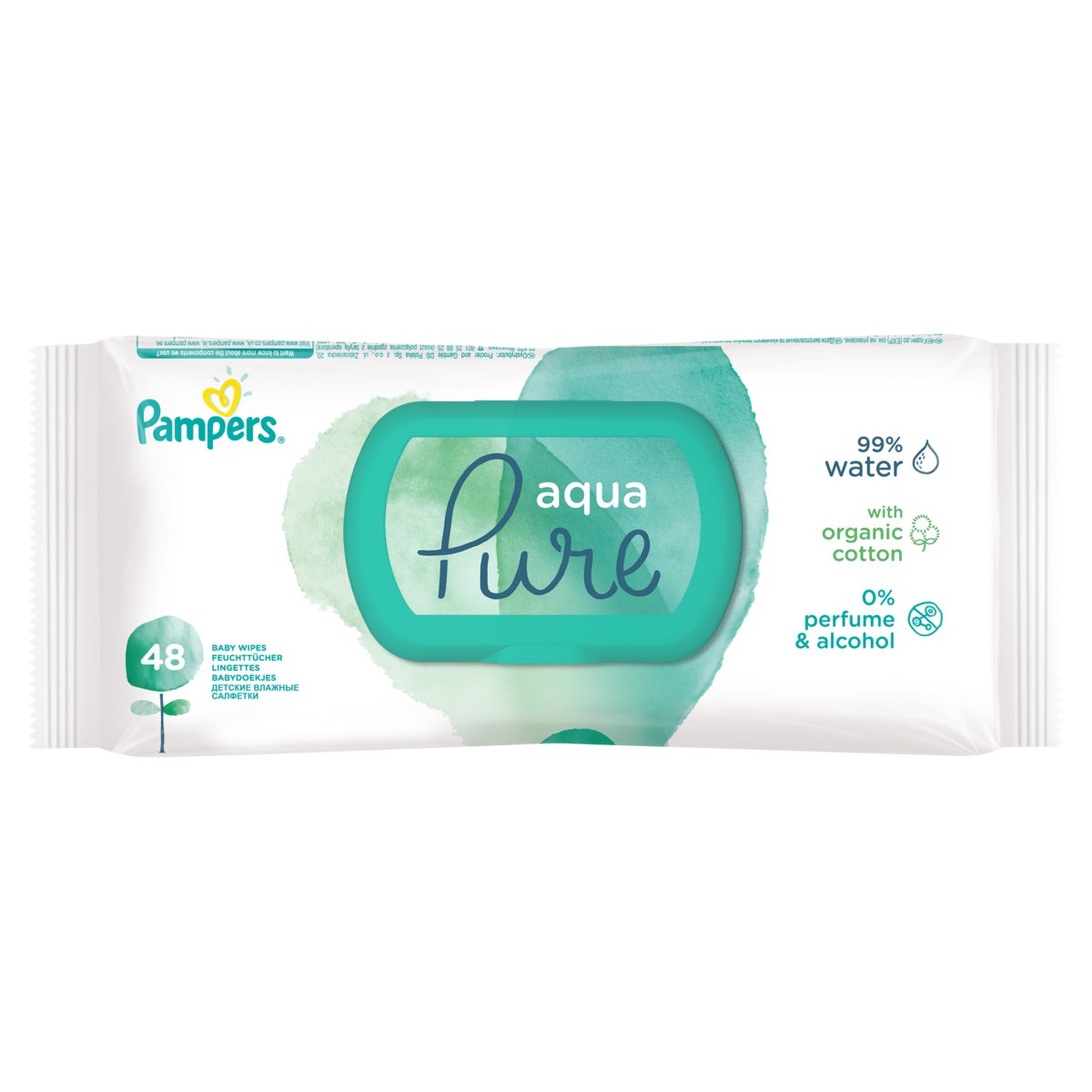 pampers aqua pure chusteczki nawilżane