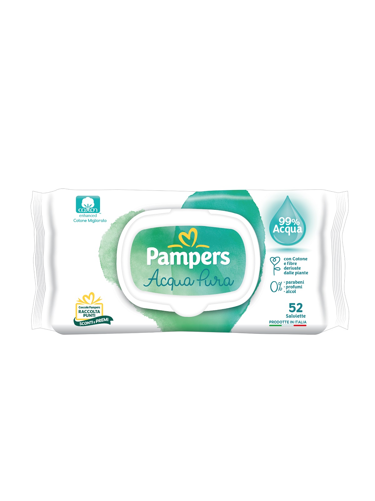 pampers aqua pure italia