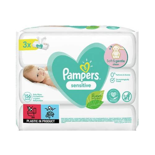 pampers chusteczki 3x 64