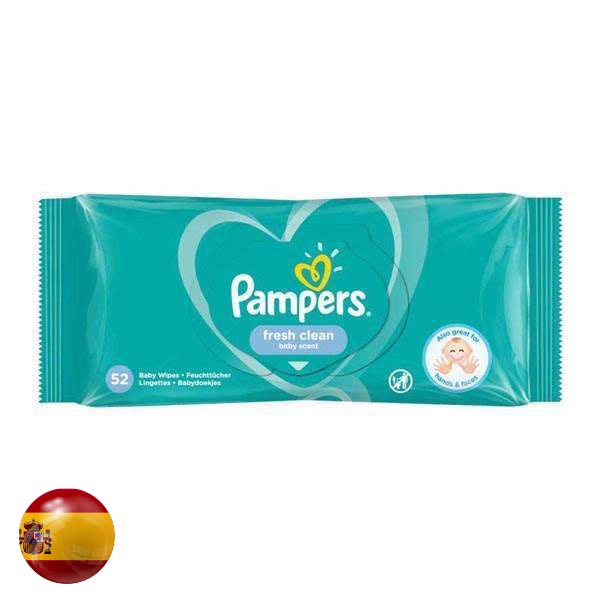 pampers fesh clean 6cio pak