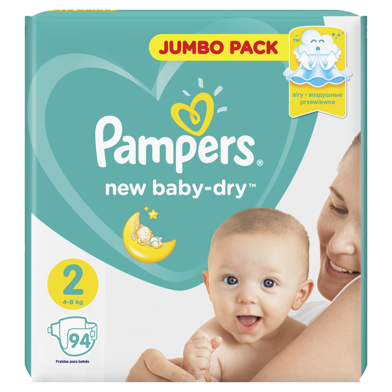 pampers new baby dry czy active baby