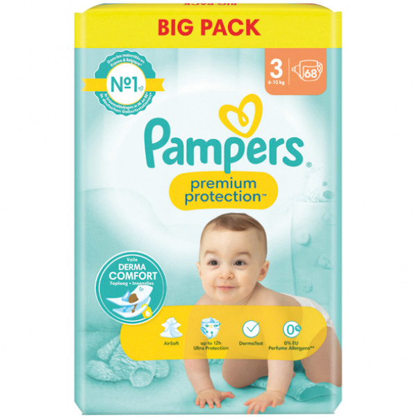 pampers premium midi