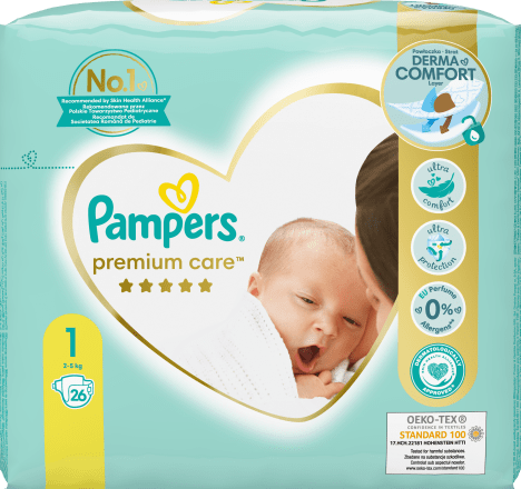 pieluchy ceny pampers premium care 1