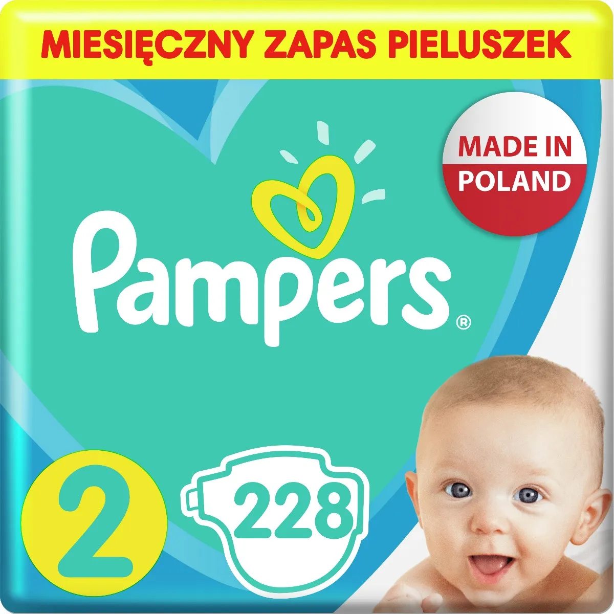 pieluchy pampers active baby-dry 2