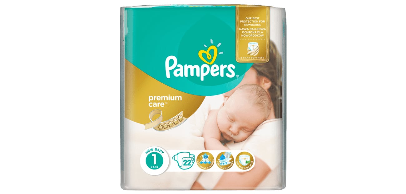 pieluszki newborn 1 pampers allegro