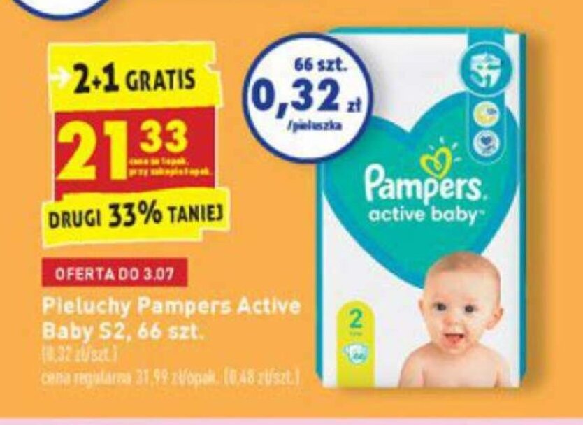 promocje pampers 2