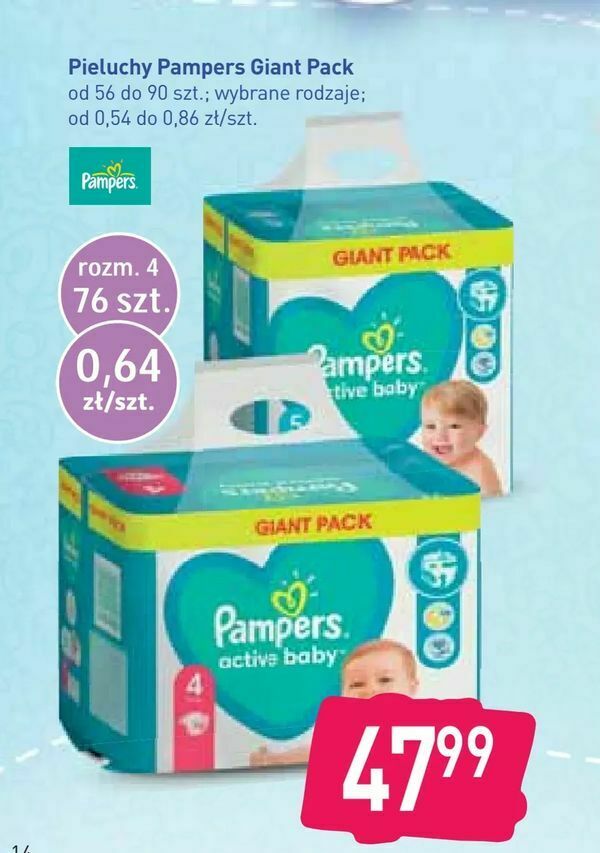 stokrotka promocja pampers