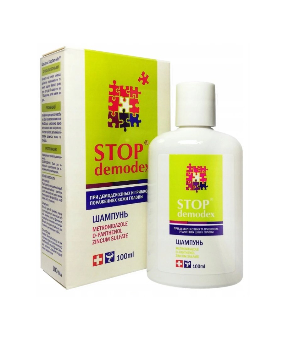 stop demodex szampon do włosów 100ml