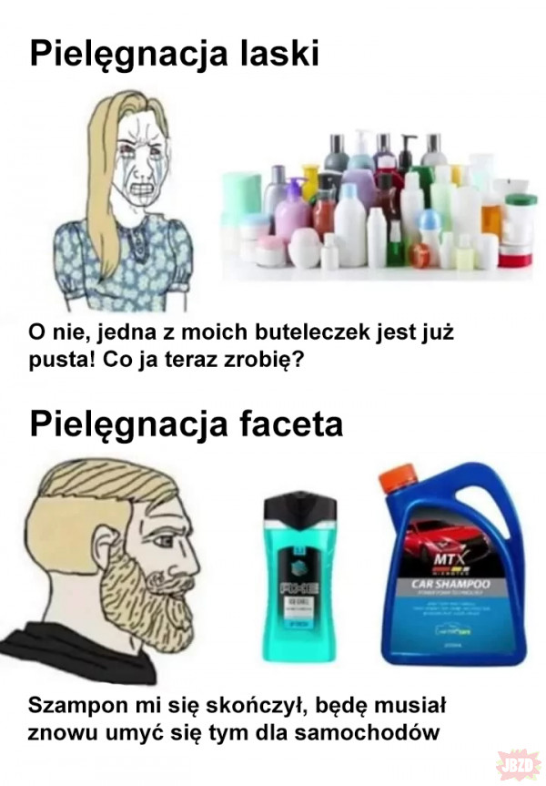 szampon dla faceta mem