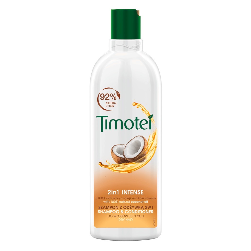 szampon do włosów timothy z drogocenymi olejkami