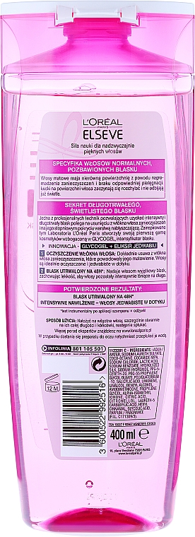 szampon elseve nutri gloss luminizer