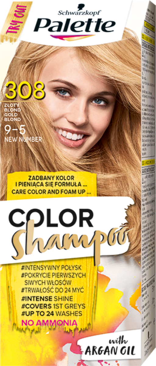 szampon koloryzujący blond złoty