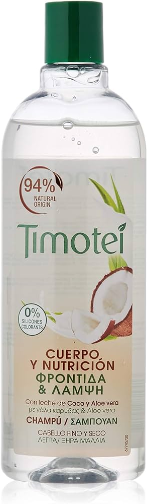 szampon timotei z mleczkiem kokosowym