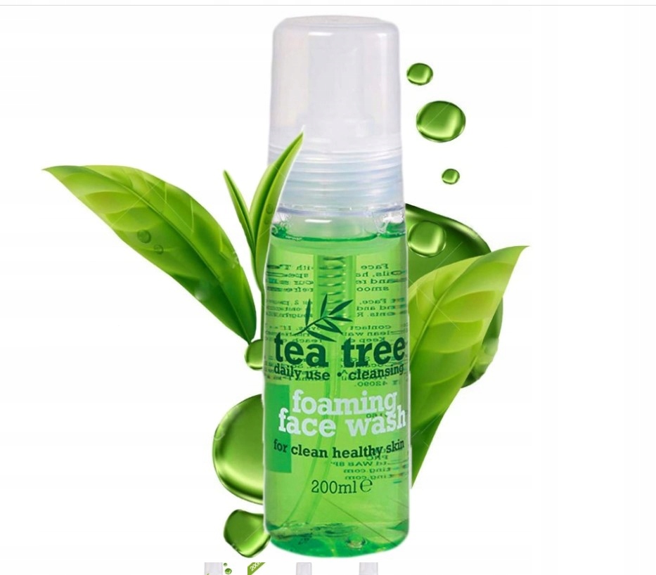 tea tree foaming pianka do mycia twarzy kwc